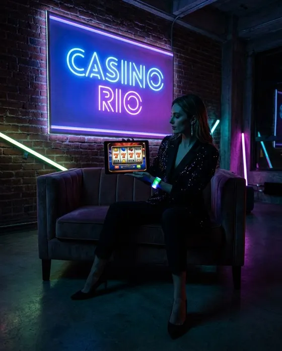 Igranje na igralnih avtomatih (Casino Rio)
